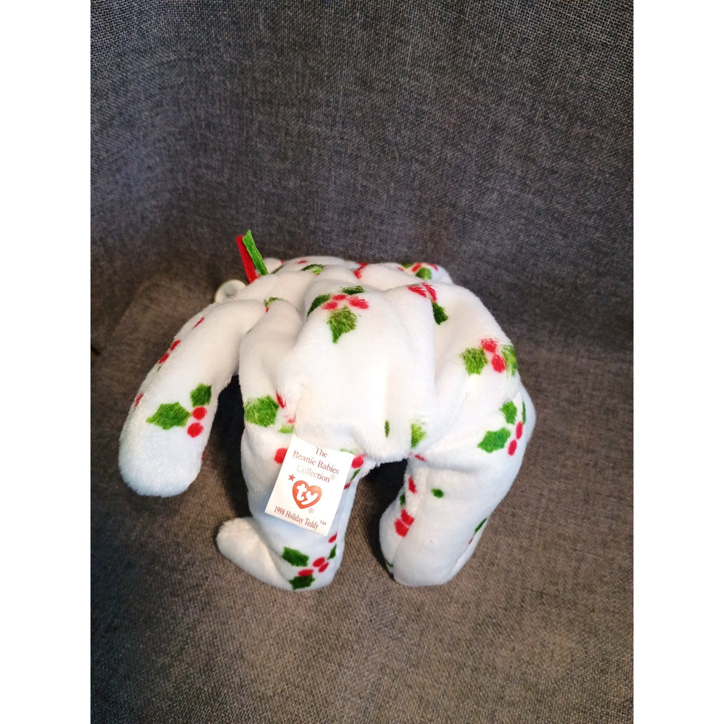 Mint Rare 1998 Holiday Teddy Ty Beanie Baby PE Pellets Tag Errors