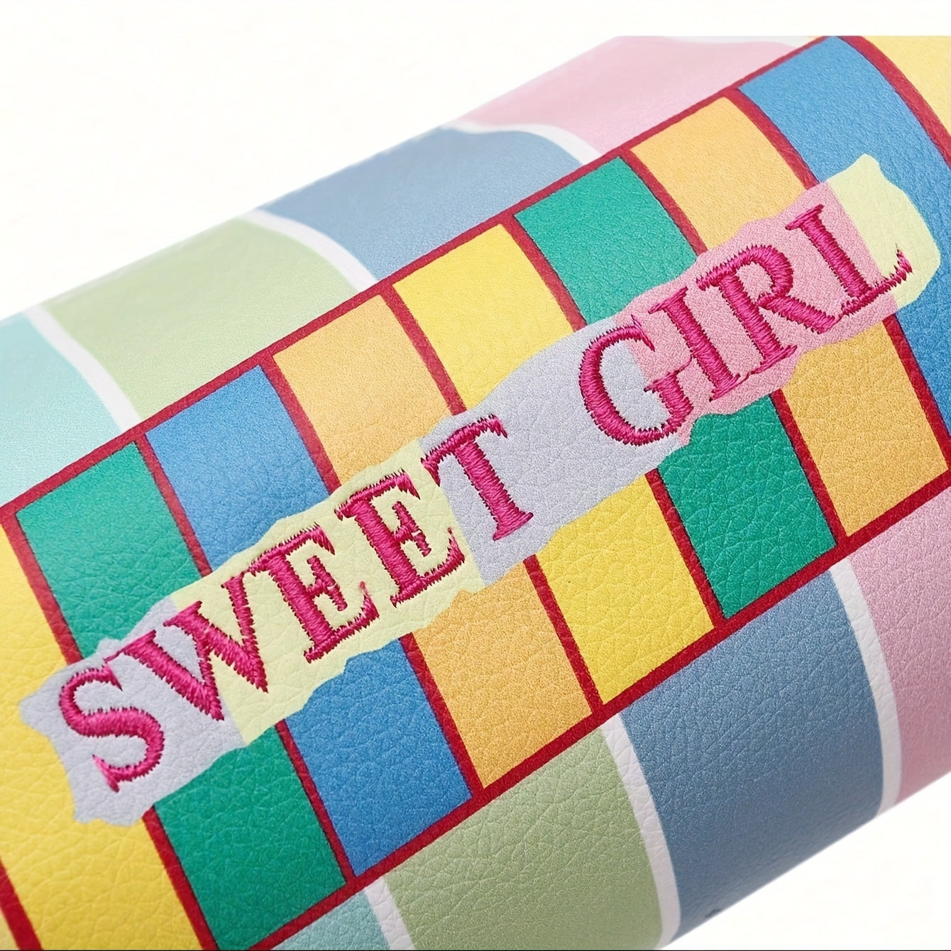 Women'S Cute Candy Bag with Adjustable Strap - Synthetic Faux Leather Purse, Zipper Closure, for Everyday, Parties, Gifts - Sweet Polka Dot Ladies Shoulder Bag, Candy Bar Supplies, Party Accessory, Playful Design, Durable Mat