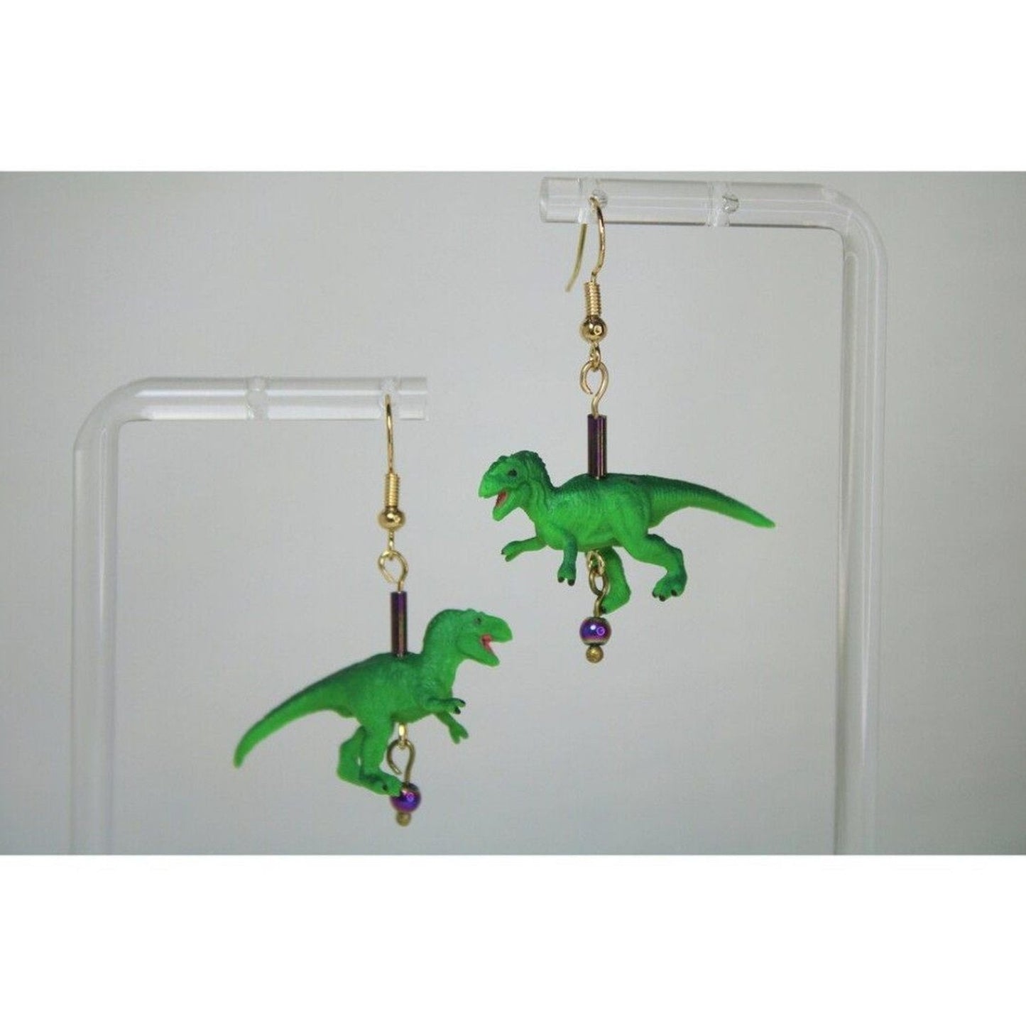 Tyrannosaurus Rex Earrings – Whimsical & Nickel-Free - T-rex