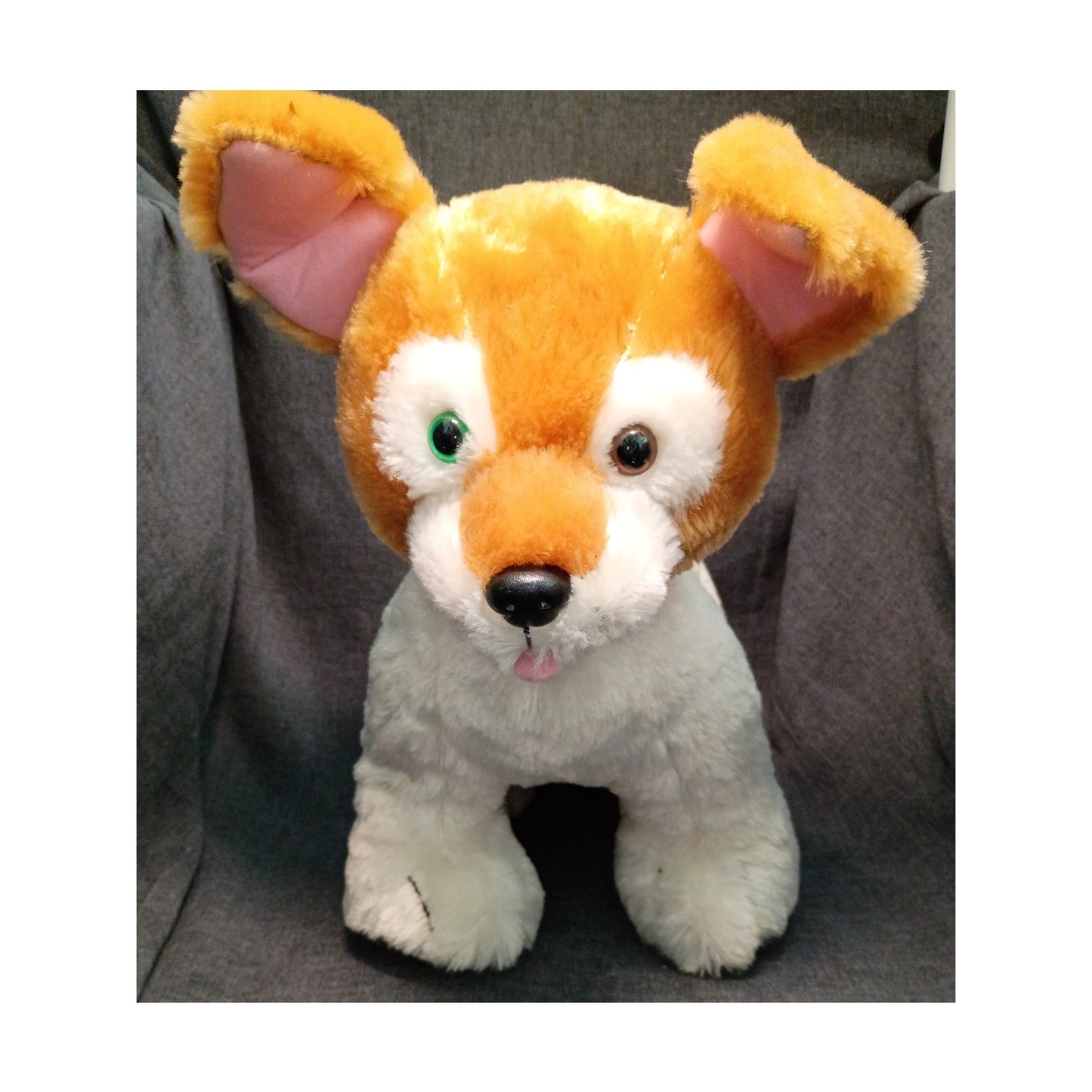 Build A Bear Promis Pets Brown n White Puppy