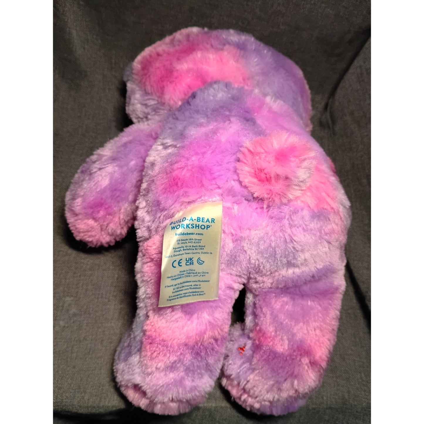 Build A Bear Workshop Heartables Bear Purple