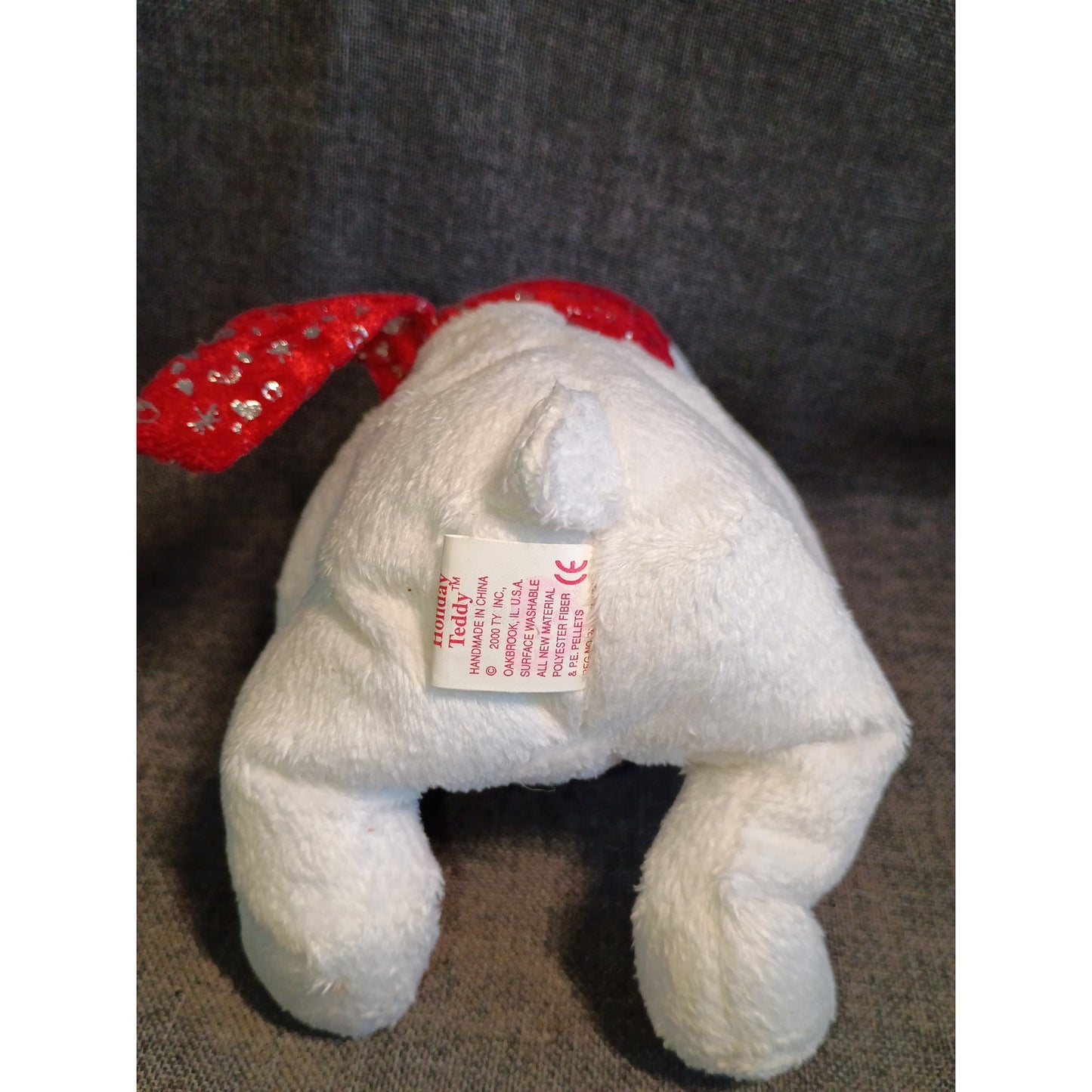 Ty Beanie Baby 2000 Holiday Teddy Plush