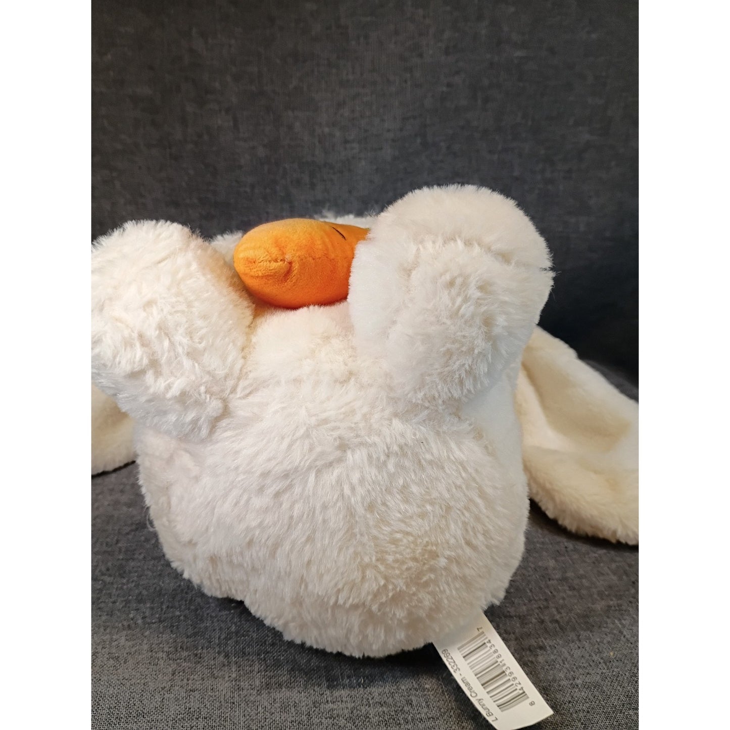 2025 Easter Way To Celebrate 13” Cream Bunny Rabbit Holding Carrot Plush