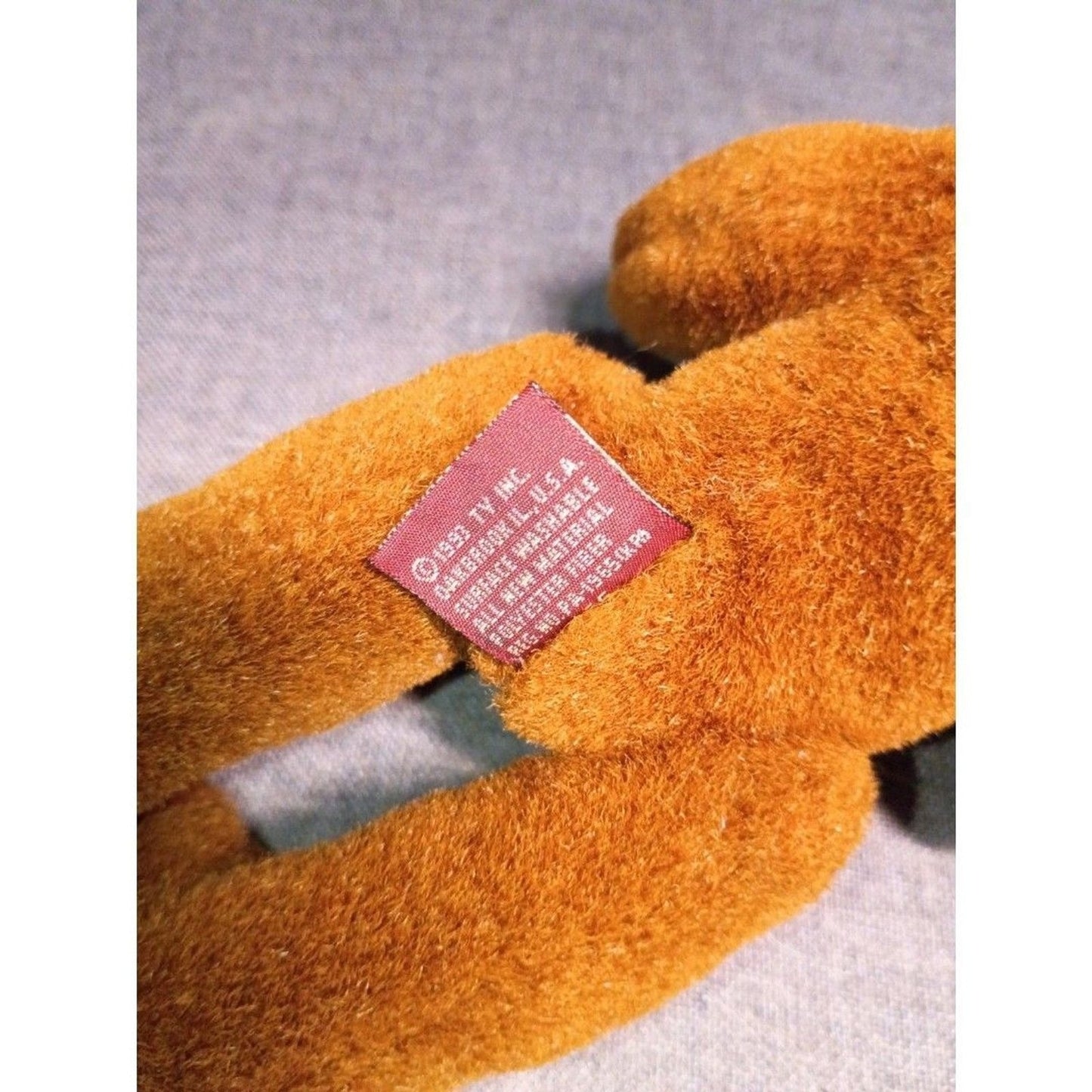 Vintage 1993 Ty Hinged Small Brown Bear Retired