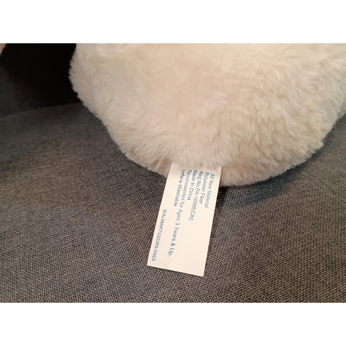 2025 Easter Way To Celebrate 13” Cream Bunny Rabbit Holding Carrot Plush