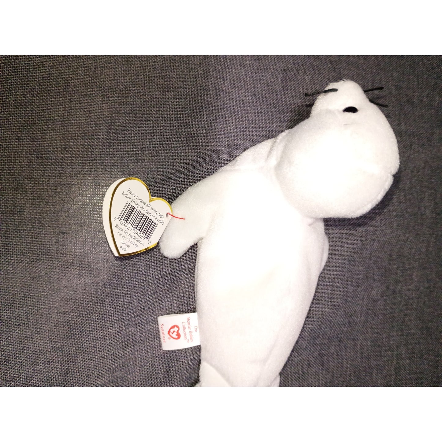 NWT Rare 1996 Ty Beanie Baby Seamore the Seal