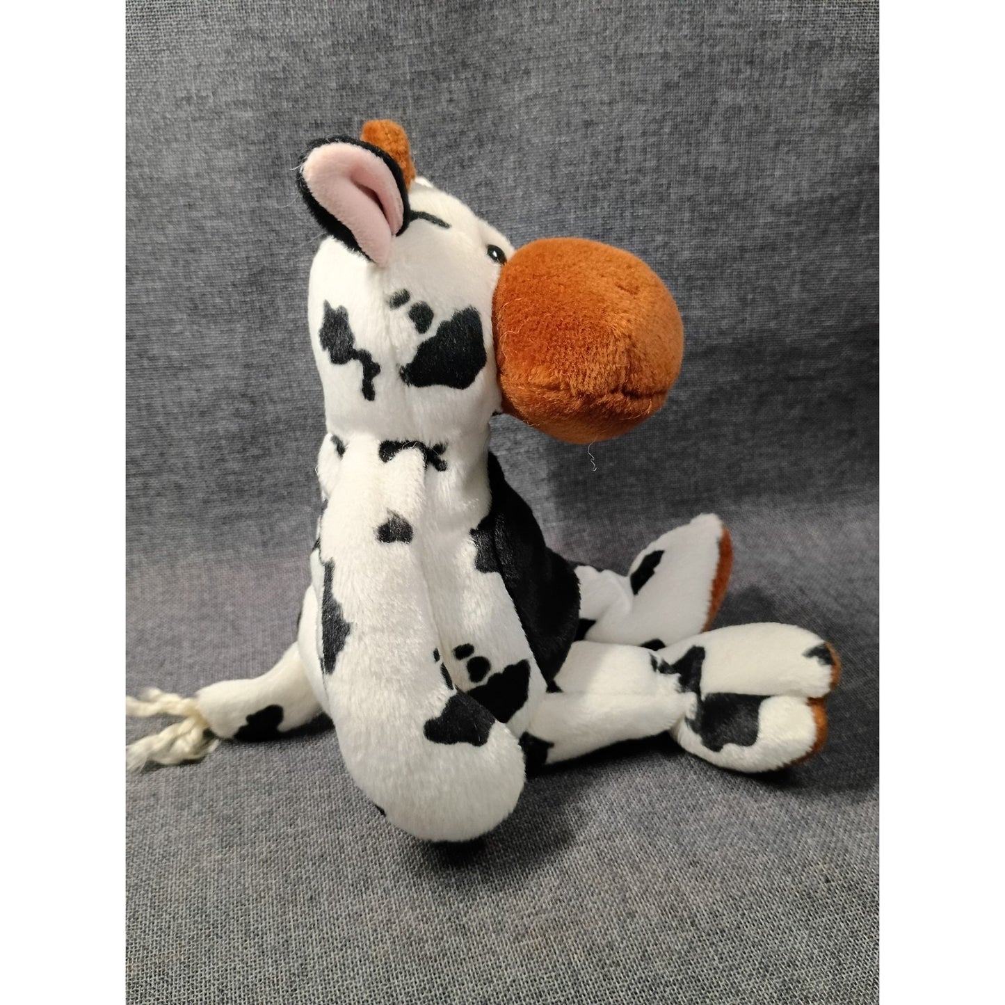 Ty Beanie Baby Tipsy The Cow 2000-2004 Collectible Plushie Toy with Hang Tag