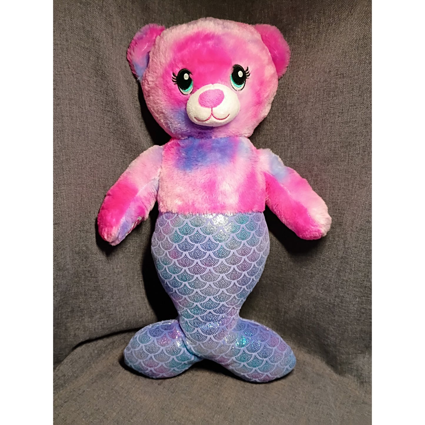 Build a Bear Magical Mer-Bear Mermaid Plush 18”