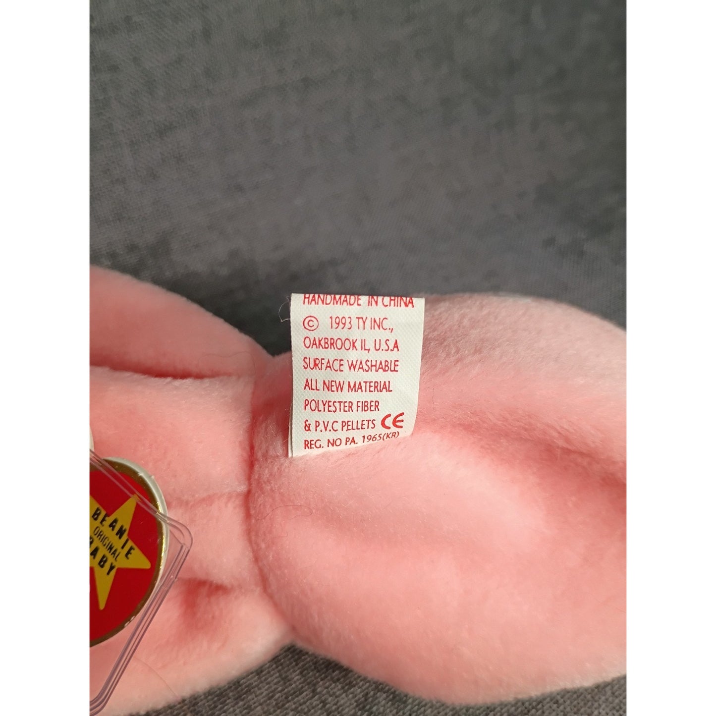 Ty Beanie baby-Inky The Octopus- Birthdate 94-Tushtag Says 93 Rare Errors