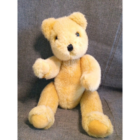 Ty Classics Bear Jointed 1987 Plush Original Beanie Beanbag 12" tush tags only