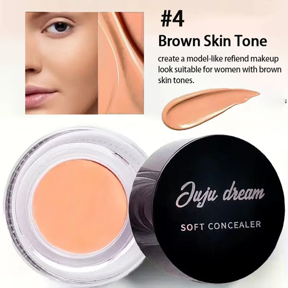 Full Coverage Waterproof Concealer – Hides Tattoos, Scars & Blemishes, Natural Matte Foundation for All Skin Tones, Long-Lasting