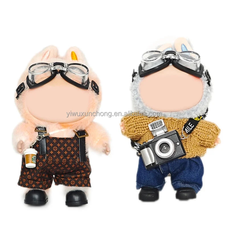 In Stock Christmas Clothes for Labubu Fashion Outfits Jacket Doctor Outfits Toy Jerseys Sweaters Halloween Gifts I Fast Delivery