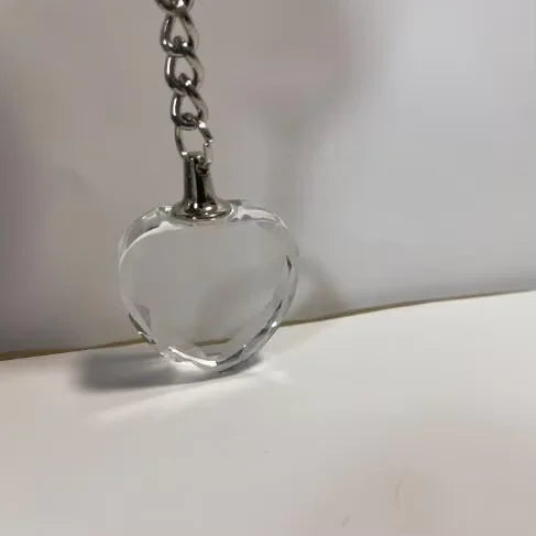 Customized Keychain Lip Gloss Mock-up KeyRing Led Acrylic Mini Keychain Chips Crystal Keyholder Funny Key Ring