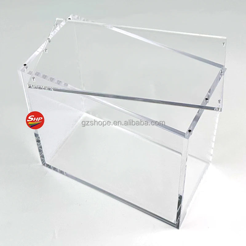 SHP Custom Acrylic Protective Case for TCG GO Poke Center Elite Trainer Box ETB Magnet Display Case