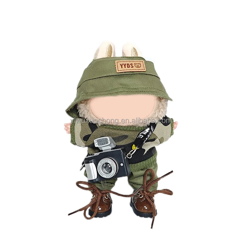 In Stock Fashion Clothes for Labubu Jackets Doctors Nurses Outfits Toy Jerseys Sweaters Halloween Gifts I Fast Delivery