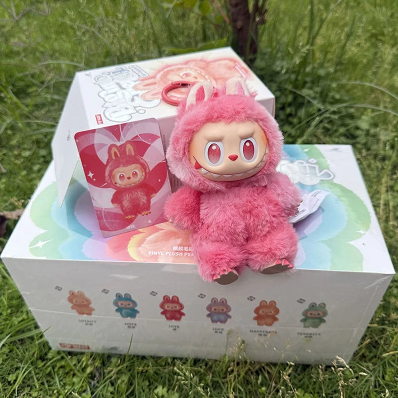 In Stock Labubu Have a Seat Plush Toy Clips Fashion Accessories Blind Box Trend Desktop Decorations Collectibles | Fast Shipping
