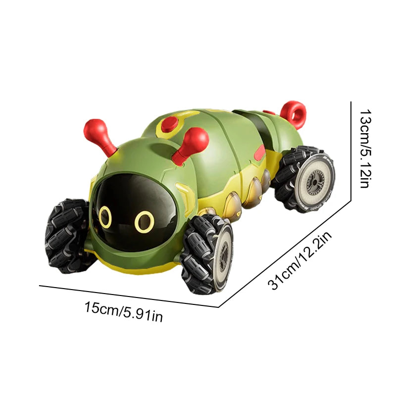 RC insect Car Climbing Stunt Spray Electric Cars robot  Radio remote control model RC Drift RacingToys for children boys Girls