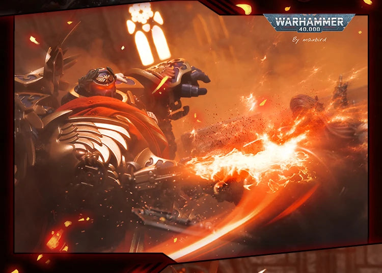 1/18 Warhammer 40K Extreme Battalion Genoplasma Kiriman Honorary Guard Mentor Cloak