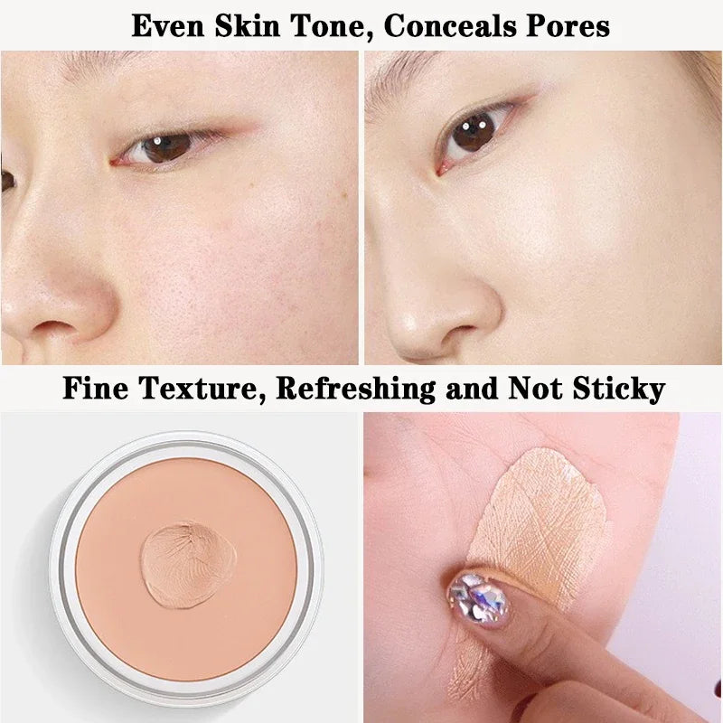 Concealer Matte Foundation BB Cream High Coverage Concealer Corrector Anti Dark Circle Freckle Face Makeup Base Cosmetics