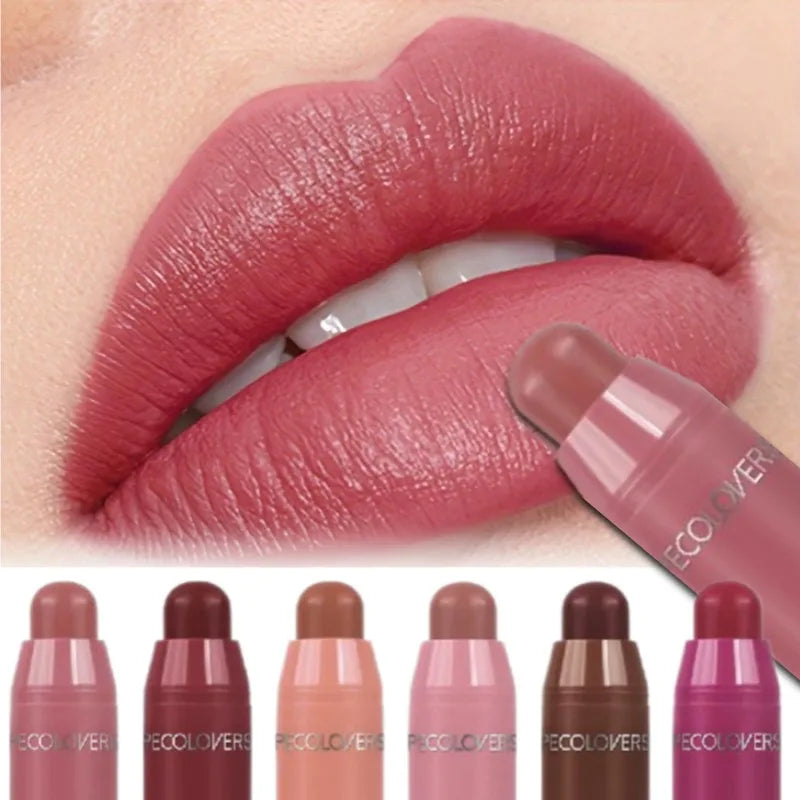 Velvet Lipstick Lasting Nude Matte Lipstick Non-stick Waterproof Sexy Lip Balm Lip Pencil Women Cosmetics Makeup