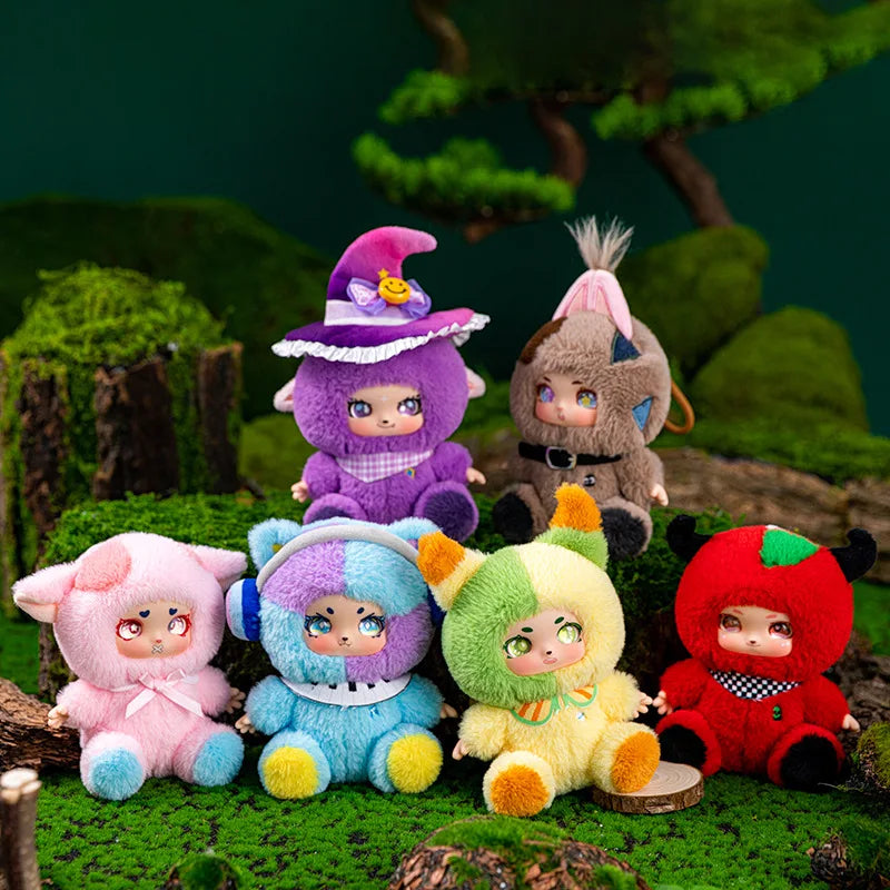 Cute Halloween Vinyl Face Plush Toys