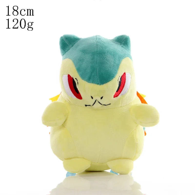 20cm Pikachu Pokemon Plush Doll Charmander Bulbasaur Squirtle Psyduck Eevee Plush Soft Stuffed Animals Peluche Plushie Toy Gifts