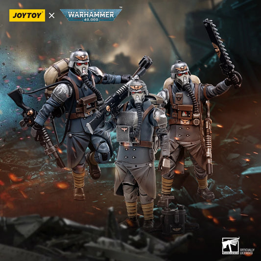 Warhammer 40K Astra Militarum Death Korps of Krieg Veteran Squad Guardsman Demolitions Specialist Sergeant Model Toy