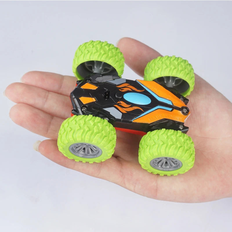 Double-side Roll 3D Flip Remote Control RC Car Robot Drift-Buggy Crawler Battery Operated Stunt Machine USB Radio Controlled Toy