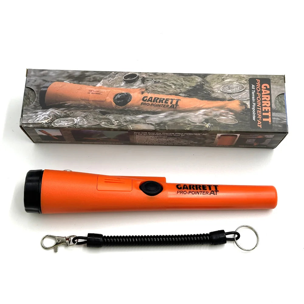 Professional Metal Detector Pointer Pinpoint Waterproof Handheld Metal Detector for Metal Coin Gold 360° Pinpoint Tip Side-scan