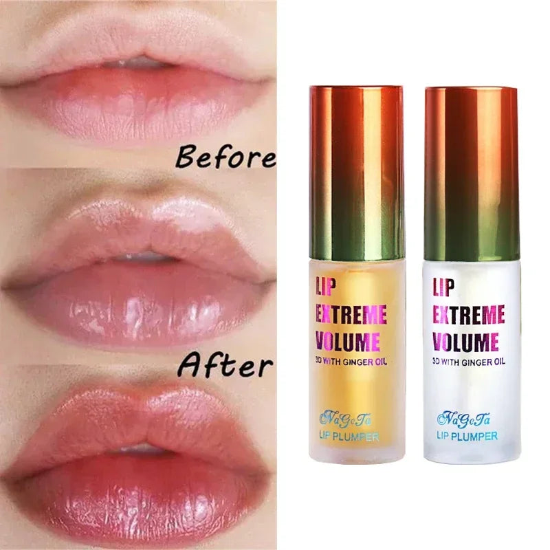 Lip Plumper Oil Serum Instant Long Lasting Volumising Essence Oil Repair Lip Fine Lines Increase Elasticity Sexy Big Lip Makeup