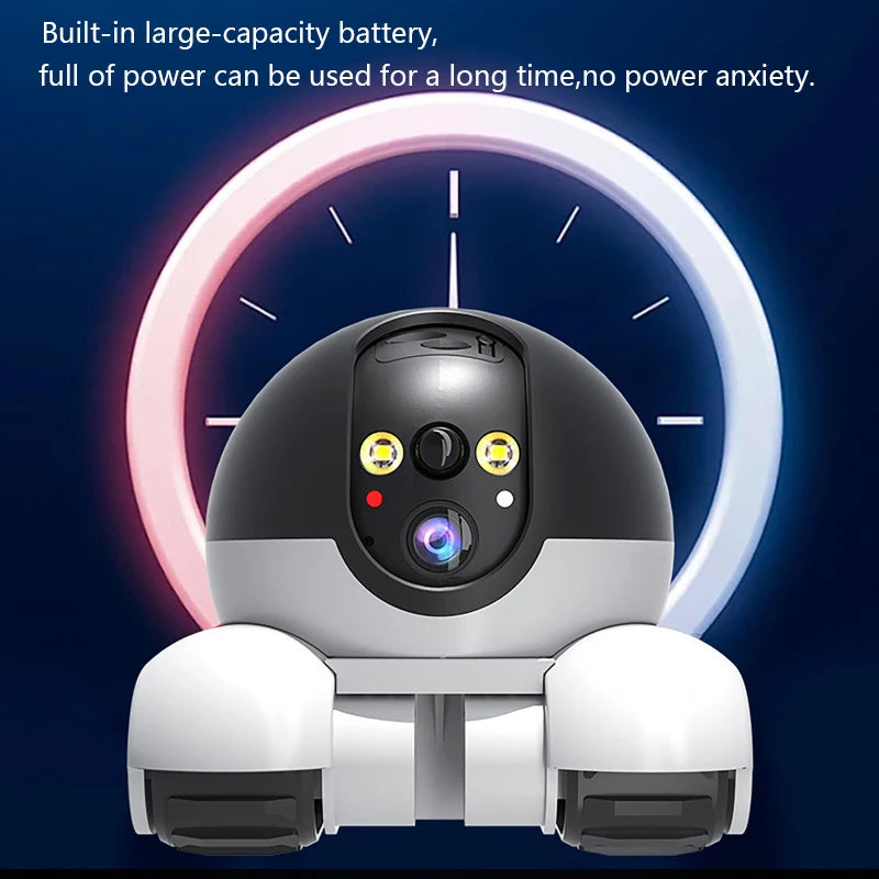 1080P Pet Tracking WIFI Camera Home Security Protection Surveillance Camera Mobile APP Remote Control Baby Pet Monitor Robot Cam