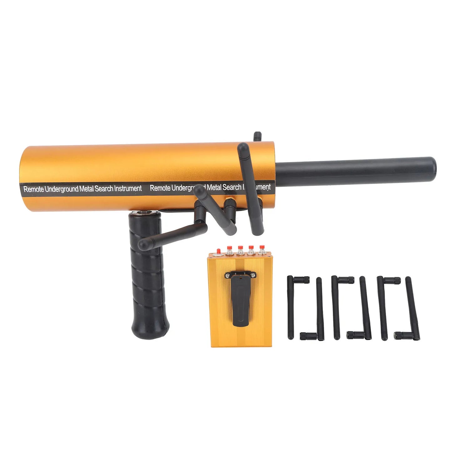 AKS Metal Detector Metal Pinpointer 30m Depth 1200m Range 6 Antenna AKS Accurate Finding Gold Detector