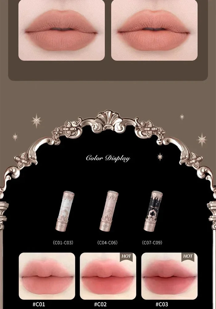 Flower Knows Little Angel Velvet Matte Lipstick Waterproof Long Lasting Soft Moisturizing Lip Gloss K Beauty Clean Girl Makeup