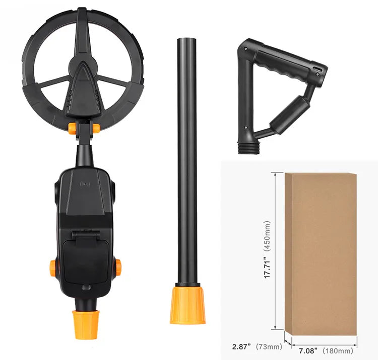 Metal Gold Detector Pinpointer Handheld Treasure Underground Metal Detector Tracker Seeker Finder With Waterproof Search Coil