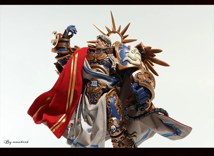 In Stock 1/18 Warhammer 40K Extreme Battalion Genoplasma Kiriman Honorary Guard Mentor Cloak Accessories Model