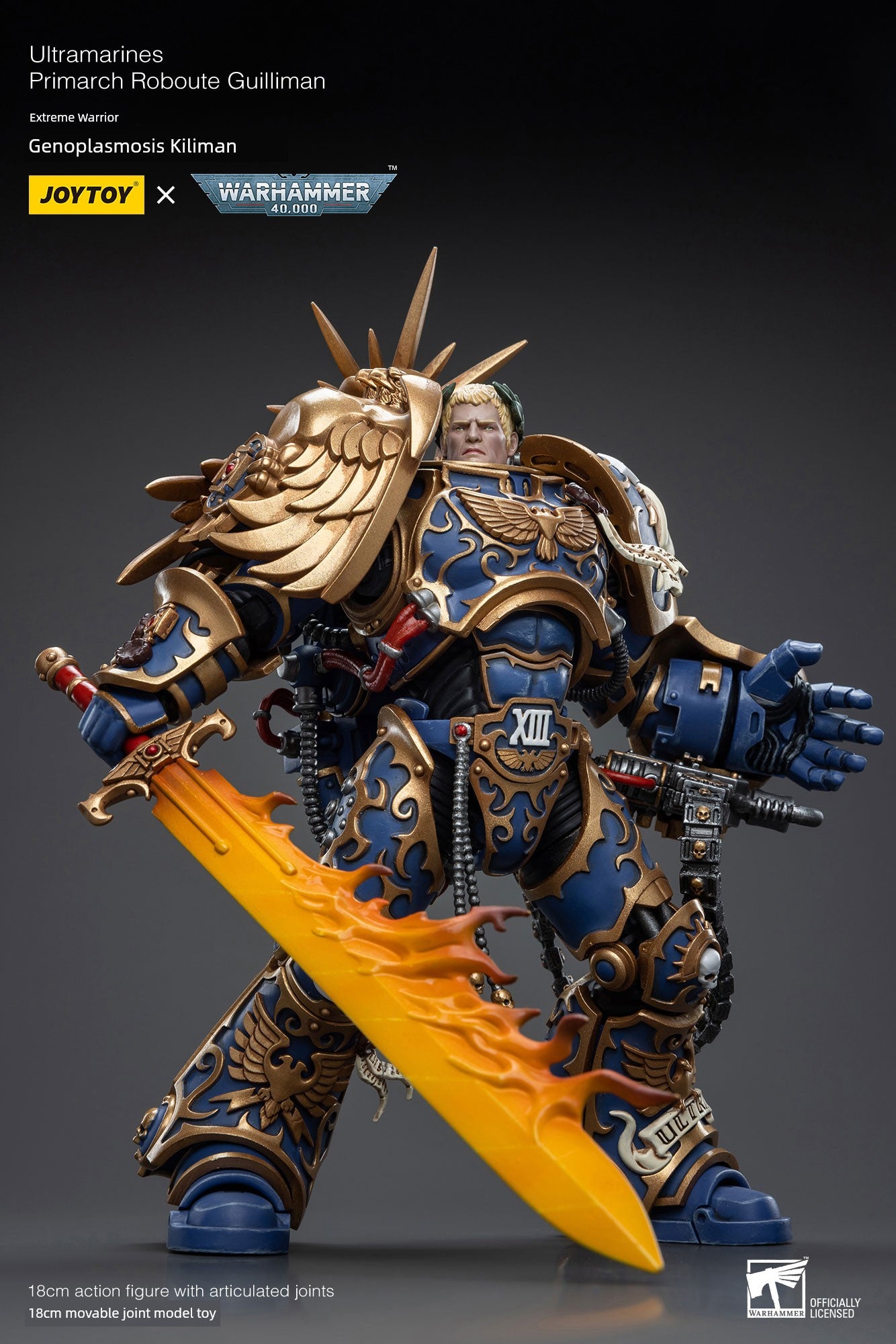 Joytoy Dark Source Warhammer 40K Extreme Warrior Genie Robert Kiriman Jt6342 Soldier Model