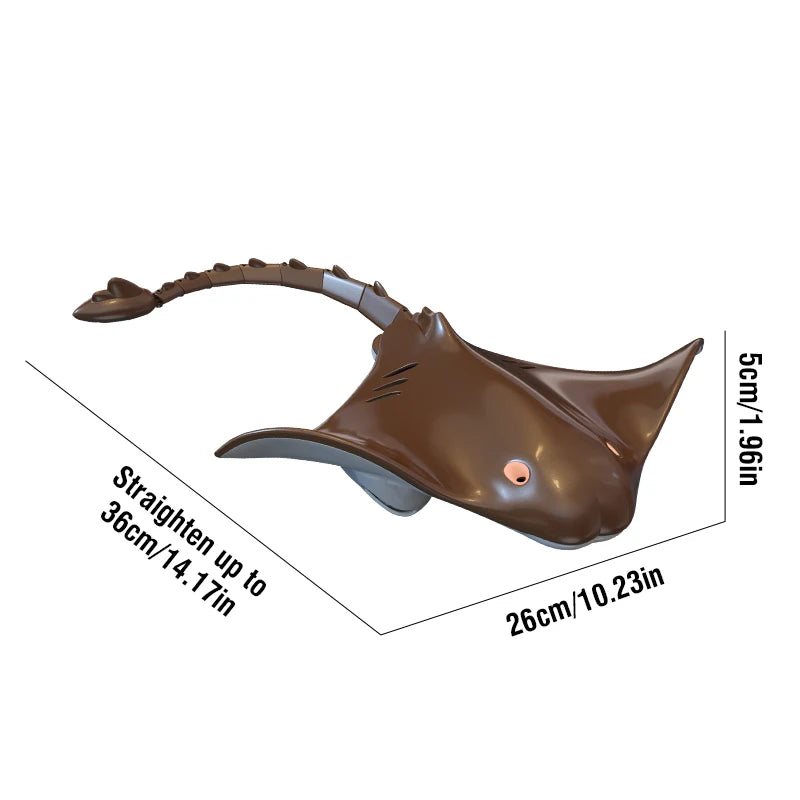 Remote Control Shark Toy Robots RC Animals Manta 2.4G Electric Sharks Children Kids Toys for Boys Swimming Pool Water Boat Ship