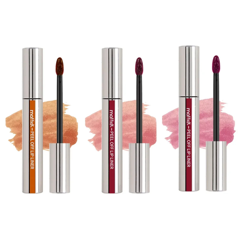 3 Color Liquid Peel-off Lip Gloss Waterproof Long-lasting Matte Lipstick Non-stick Cup Makeup Moisturizing Lip Tattoo Pigment