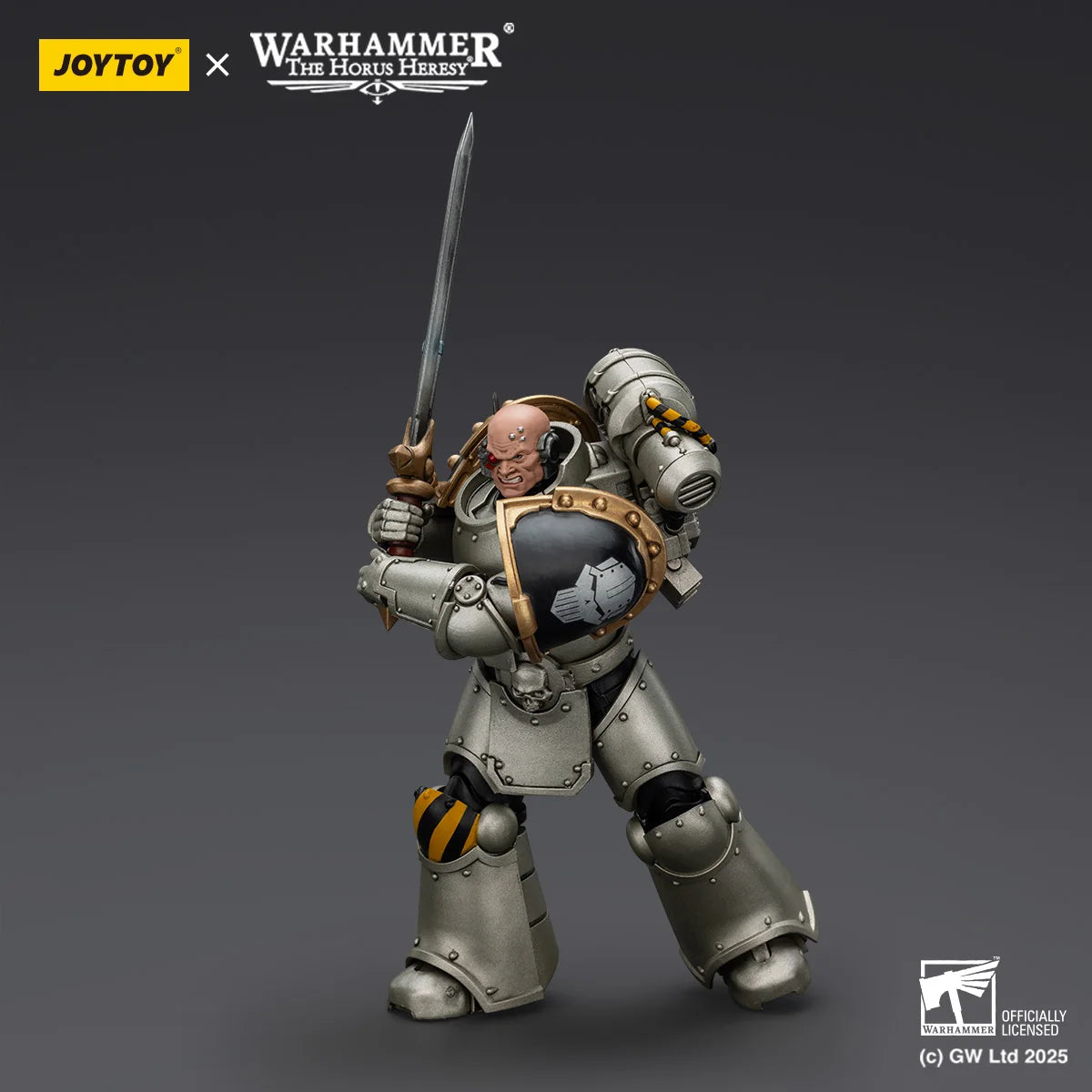 Warhammer The Horus Heresy lron Warriors MKVI Tactical Sergeant and Command Squad Chosen with Legion Standard