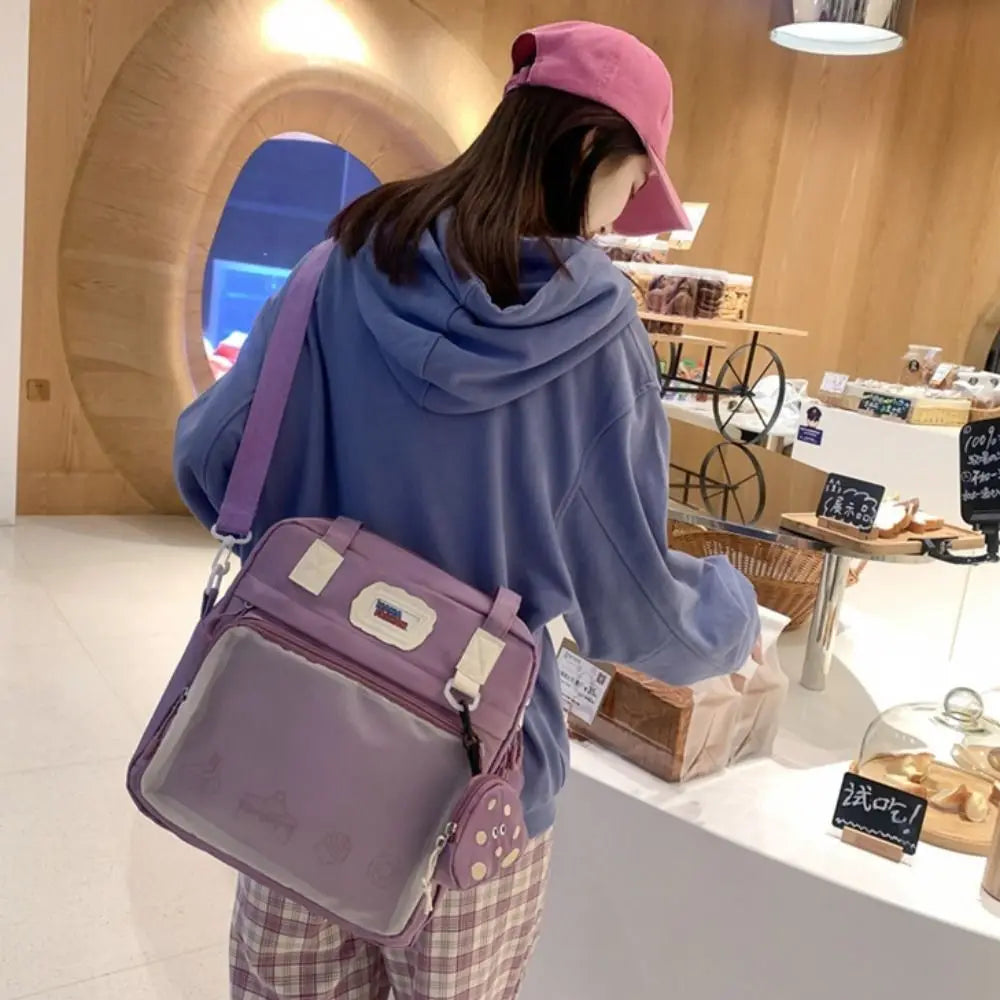 Transparent Pocket Pin Display Bag