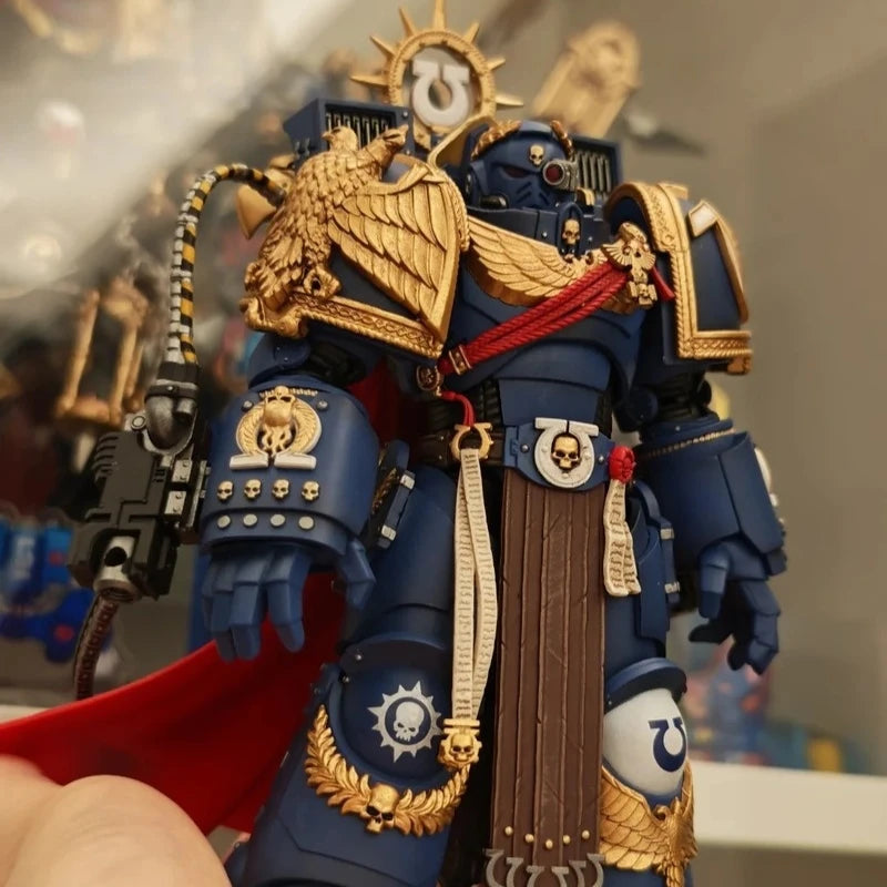 1/18 Warhammer 40k Darktide Ultramarines Marneus Calgar Chapter Master Action Figurine Model