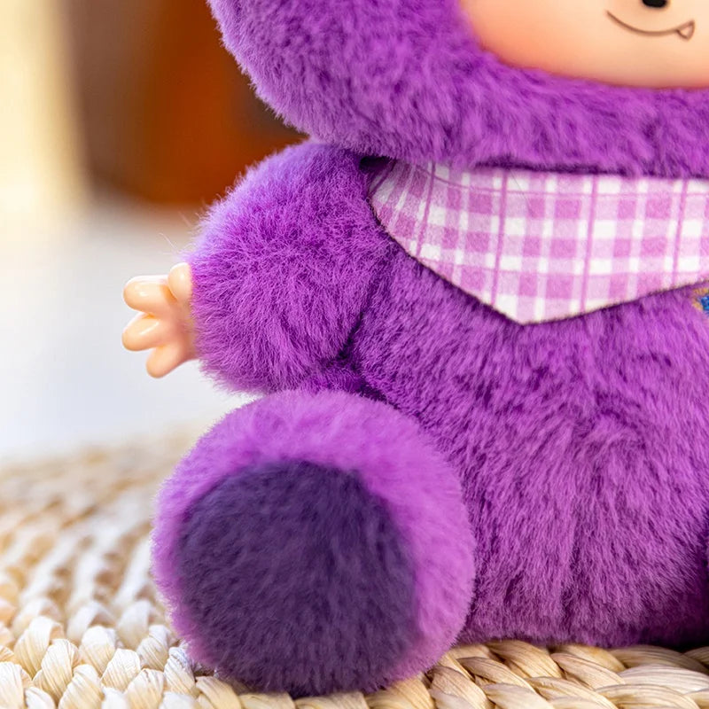 Cute Halloween Witch Doll Vinyl Face Plush Toys Colorful Dolls Popular Stuffed Plush Toys for Kids Witch Gifts Halloween Party