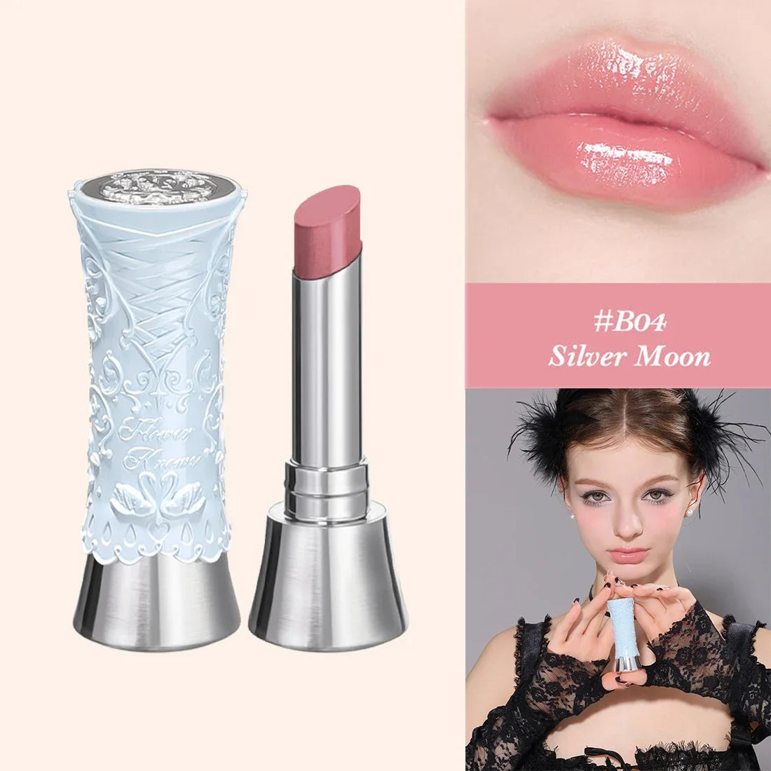 Flower Knows Little Angel Velvet Matte Lipstick Waterproof Long Lasting Soft Moisturizing Lip Gloss K Beauty Clean Girl Makeup