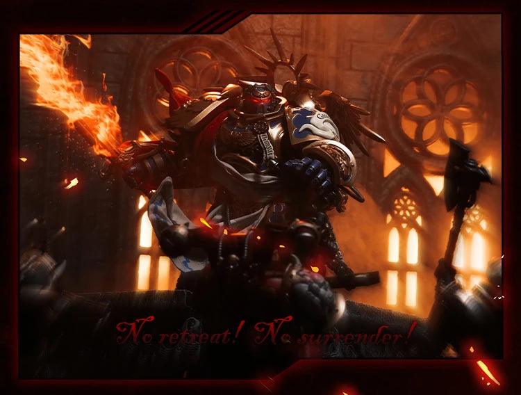 In Stock 1/18 Warhammer 40K Extreme Battalion Genoplasma Kiriman Honorary Guard Mentor Cloak Accessories Model