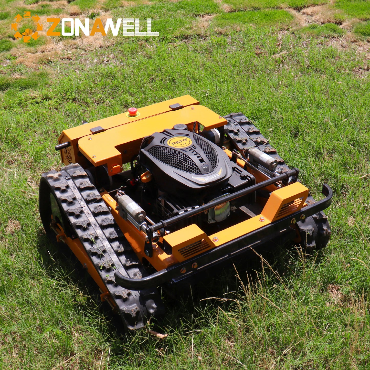 Intelligent control, professional and efficient commercial remote control self-propelled lawn mower, lawn management expert