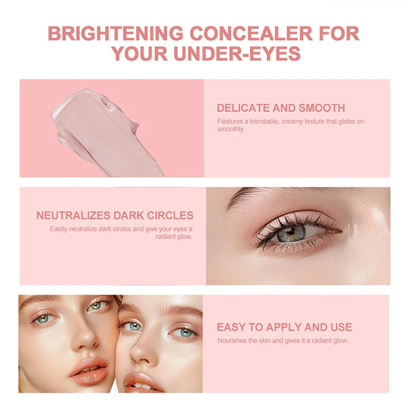 High Coverage Concealer Corrector Anti Dark Circle Freckle Lasting Matte Foundation Skin Corrector Face Makeup Base Cosmetics