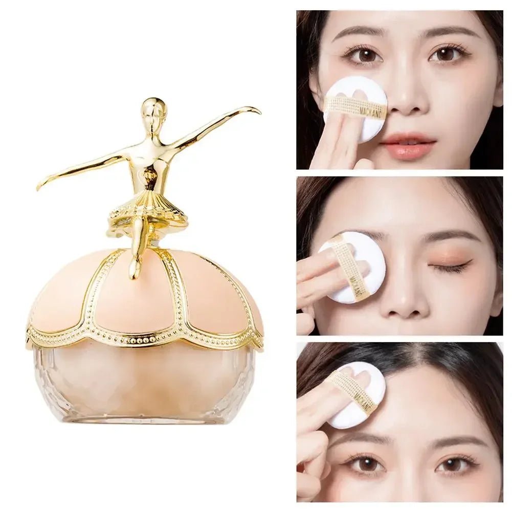 Air Sensitive Ballet Makeup Loose Setting Powder Long-lasting Base Face Control Shimmer Matte Foundation Full Coverage Cosmetics