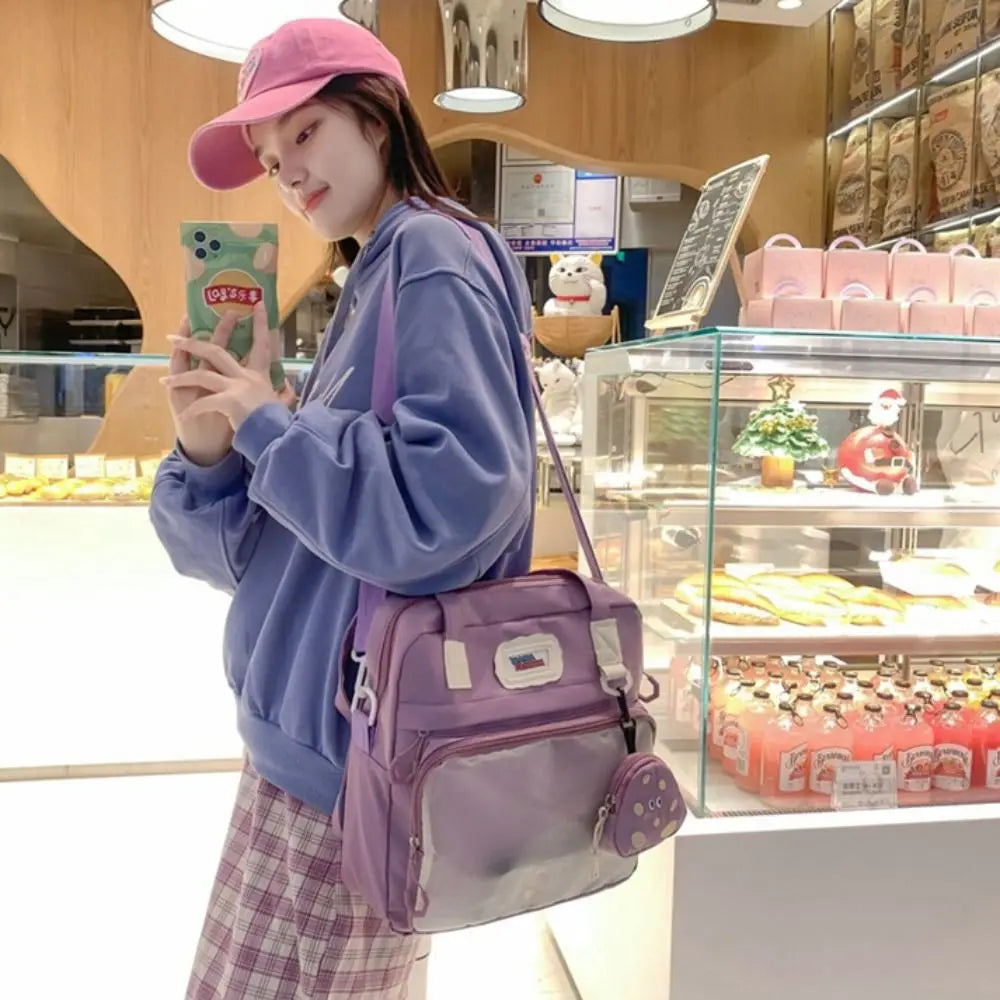 Transparent Pocket Pin Display Bag