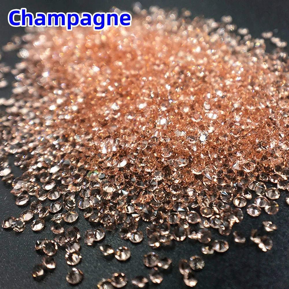 1440pcs/bag 1.2mm Wholesale Mini Pixie стразы Non Hotfix Rhinestone Micro Crystal Zircon Nail Art Rhinestones Decoration