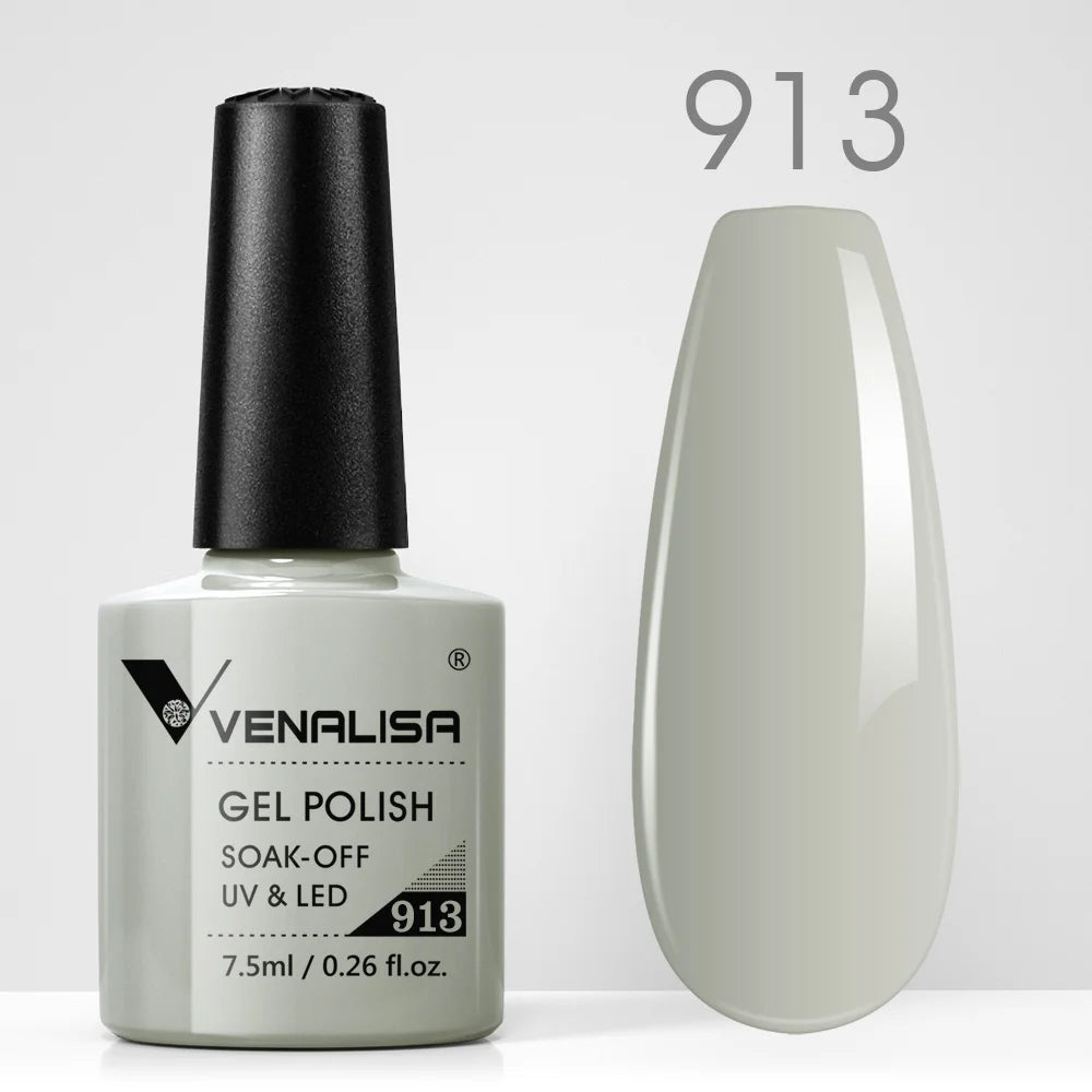 VENALISA Nail Gel Polish Semi Permanent Gellack Nail Art Salon TPO Free Glitter 7.5ml Soak off Organic UV LED Nail Gel Varnish